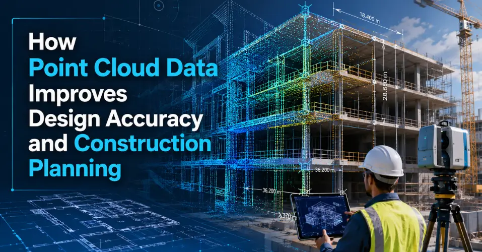 How Point Cloud Data Improves Design Accuracy and Construction Planning