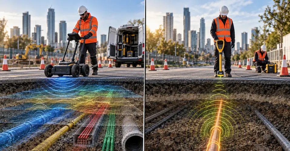 Ground Penetrating Radar vs Electromagnetic Utility Detection: Which Is More Effective?