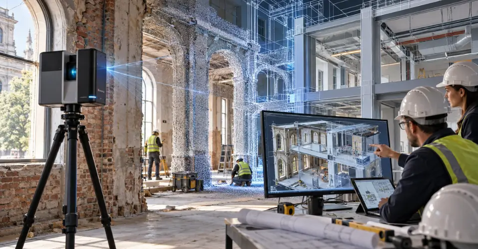 What Is Scan to BIM and How Does It Improve Building Design and Renovation Projects?